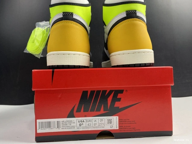 Retro 'Volt High Air Jordan  555088-118 Gold' 1 OG 1215